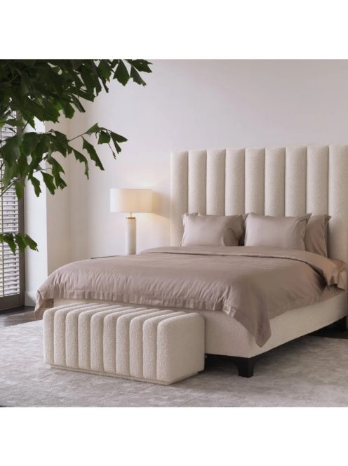 Ágygarnitúra Mavone bouclé krém 180 x 210 cm