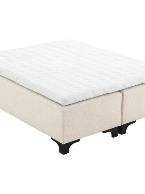 Ágygarnitúra Mavone bouclé krém 180 x 210 cm