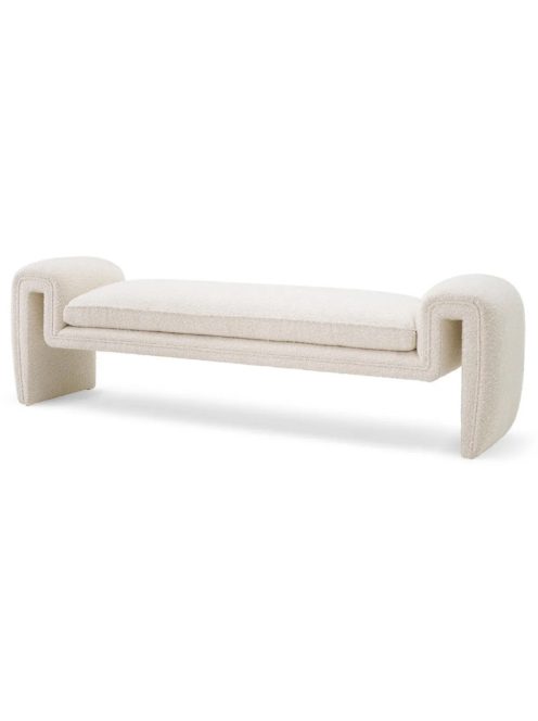 Bench Tondo L krémszínű buklé