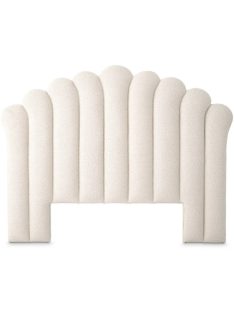 Headboard Trapezium bouclé krém