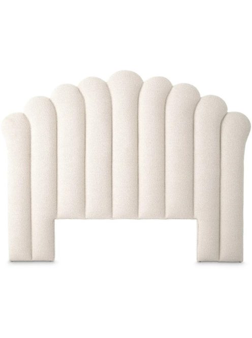Headboard Trapezium bouclé krém