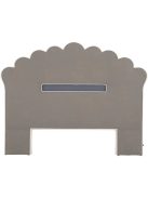Headboard Trapezium bouclé krém