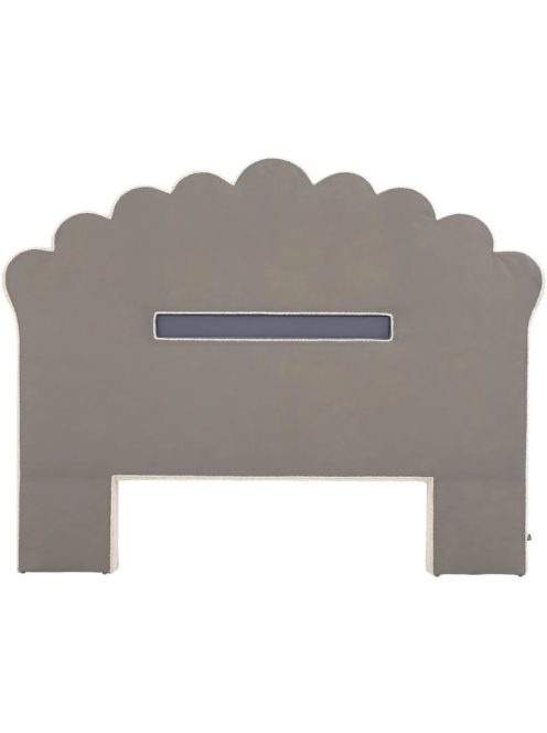 Headboard Trapezium bouclé krém