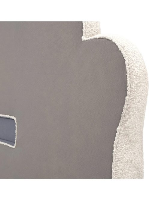Headboard Trapezium bouclé krém