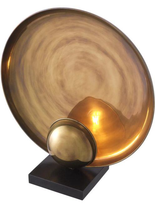 Odessa asztali lámpa, vintage sárgaréz kivitelben