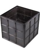 Virágtartó Grid M antik bronz kivitelben