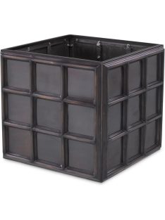 Virágtartó Grid S antik bronz kivitelben