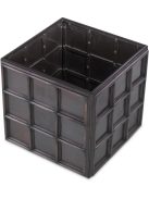 Virágtartó Grid S antik bronz kivitelben