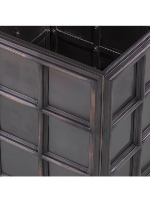 Virágtartó Grid S antik bronz kivitelben