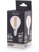 LED izzó Körte P45 4W E14 4 db-os szett