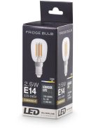LED hűtőszekrény izzó ST26 2.5W E14 4 db-os készlet