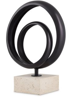 Object Elena bronz kiemelésű travertin