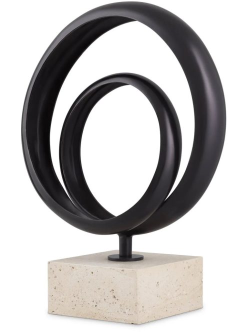 Object Elena bronz kiemelésű travertin