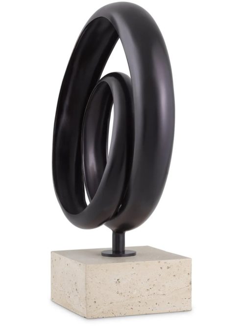 Object Elena bronz kiemelésű travertin