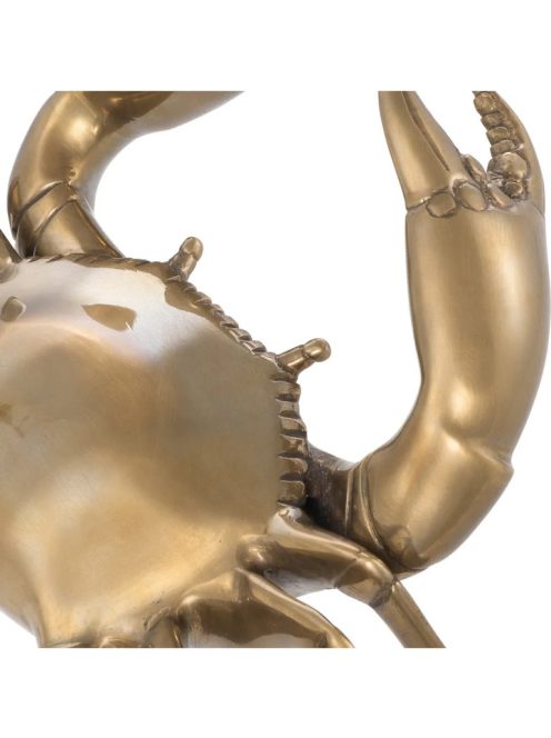 Object Crab vintage sárgaréz kivitelben