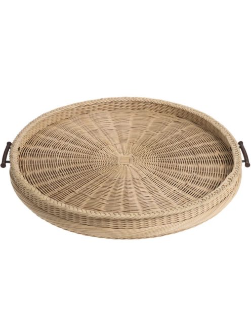 Vimini L tálca natúr rattan