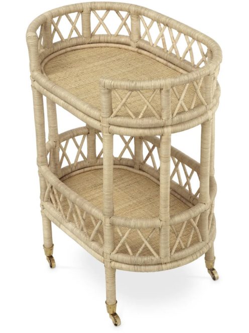 Dorini natúr rattan kocsi