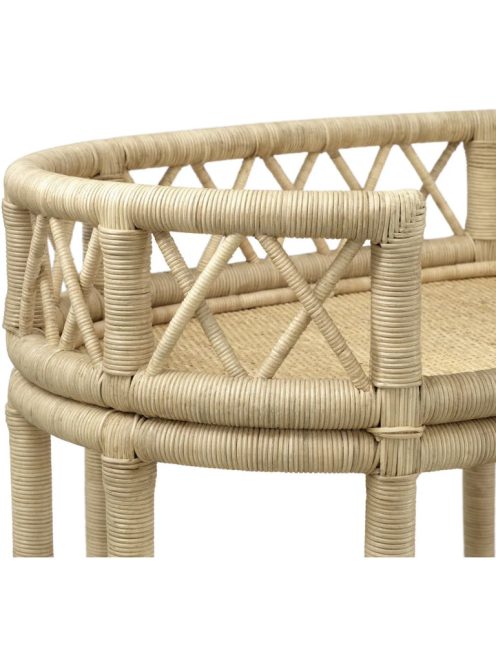 Dorini natúr rattan kocsi