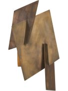 Fali lámpa Origami vintage sárgaréz kivitelben