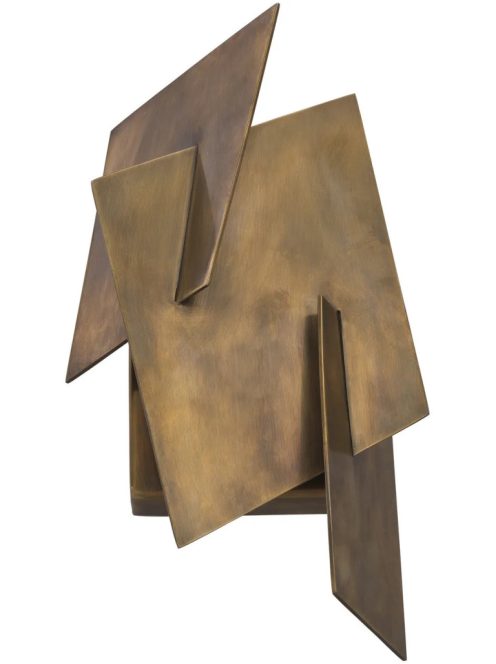 Fali lámpa Origami vintage sárgaréz kivitelben