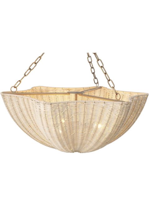 Csillár Los Palmos természetes rattan