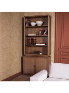 Borchard karamell tölgy furnér szekrény