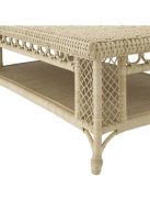 Saba dohányzóasztal, téglalap alakú, natúr rattan