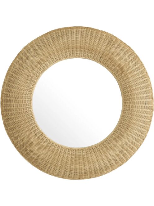 Idora natúr rattan tükör