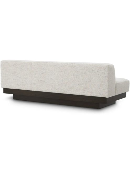 Bastion kanapé, kagylóhéj színű, törtfehér, antracit furnér