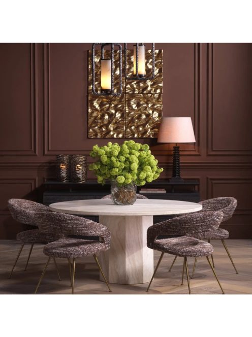 Bravo bouclé szonáta vörös étkezőszék