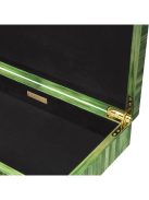 Box Harvard szalma intarzia zöld