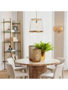 Pendant Colindale vintage sárgaréz kivitelben