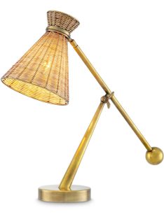 Kon Tiki rattan asztali lámpa