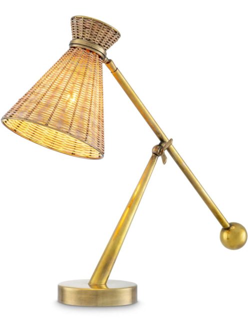 Kon Tiki rattan asztali lámpa