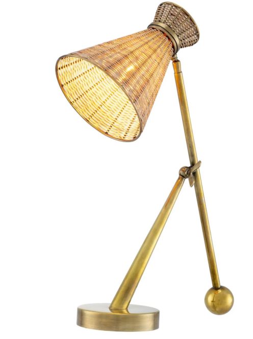 Kon Tiki rattan asztali lámpa