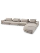 Sofa Lounge Club XL nuoro greige