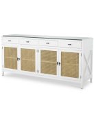 Bahamas komód zongorafehér kivitelben