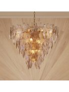Csillár Rhombus L antikolt sárgaréz kivitelben