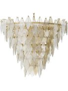 Csillár Rhombus L antikolt sárgaréz kivitelben