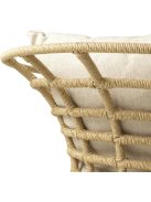 Paxton kültéri szék, műrattan, sárga homokszínű