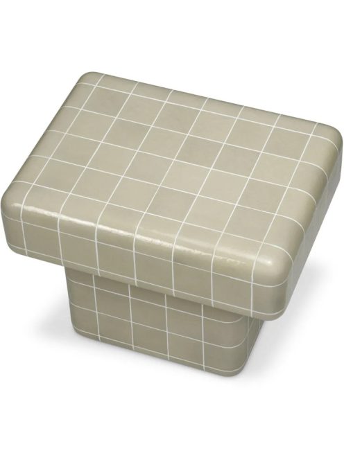 Kültéri dohányzóasztal Mateo világosszürke