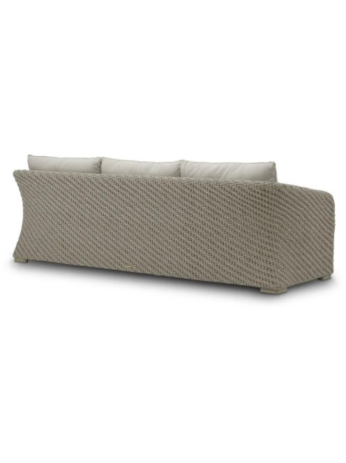 Bryson kültéri kanapé, műrattan, viola, homokszínű