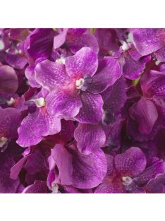 Vanda orchidea csokor fukszia igazi tapintású 24 db