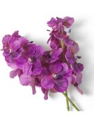 Vanda orchidea csokor fukszia igazi tapintású 24 db
