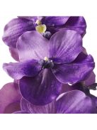 Vanda orchidea csokor lila, igazi tapintású 24 db