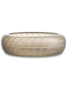Bowl Tarano matt homok színű üveg