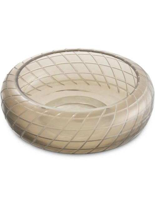 Bowl Tarano matt homok színű üveg