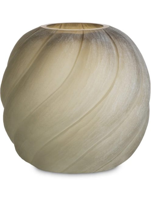 Váza Sicilia L világosbarna üveg