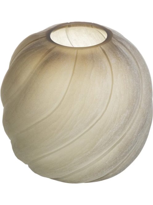 Váza Sicilia S világosbarna üveg