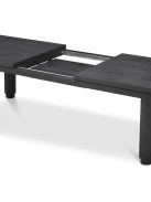 Atelier S kihúzható étkezőasztal, szénszürke tölgy furnér